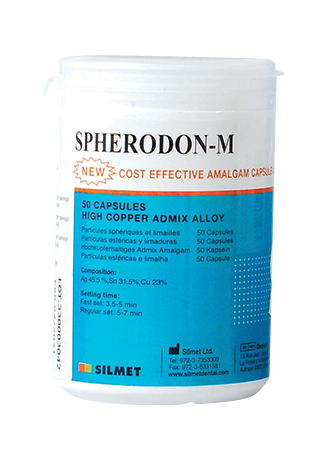 Spherodon+ 3 Spill Fast Set Spherical Alloy 56% Ag. 50/jr. - Silmet* - BriteSources