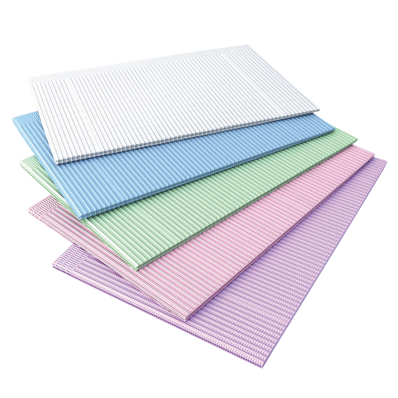 Premium Bibs Black 2Ply 13" x 18" 500/bx. - MARK3* - BriteSources