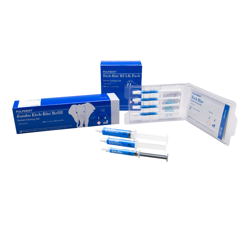 EtchRite Jumbo Refill 25ml. Syringe 2/pk. - Pulpdent - BriteSources
