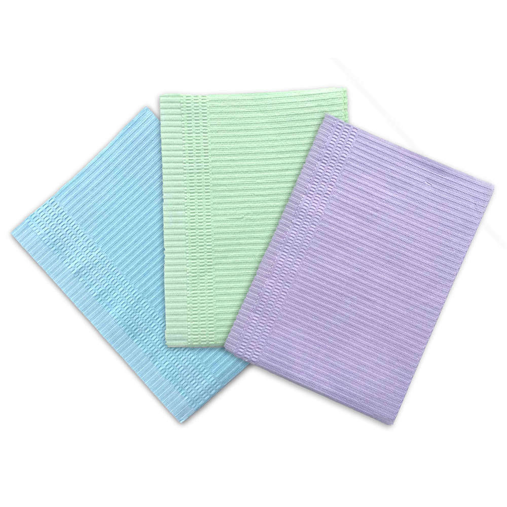 Premium Bibs Lavender 3Ply 13" x 18" 500/bx. - MARK3* - BriteSources