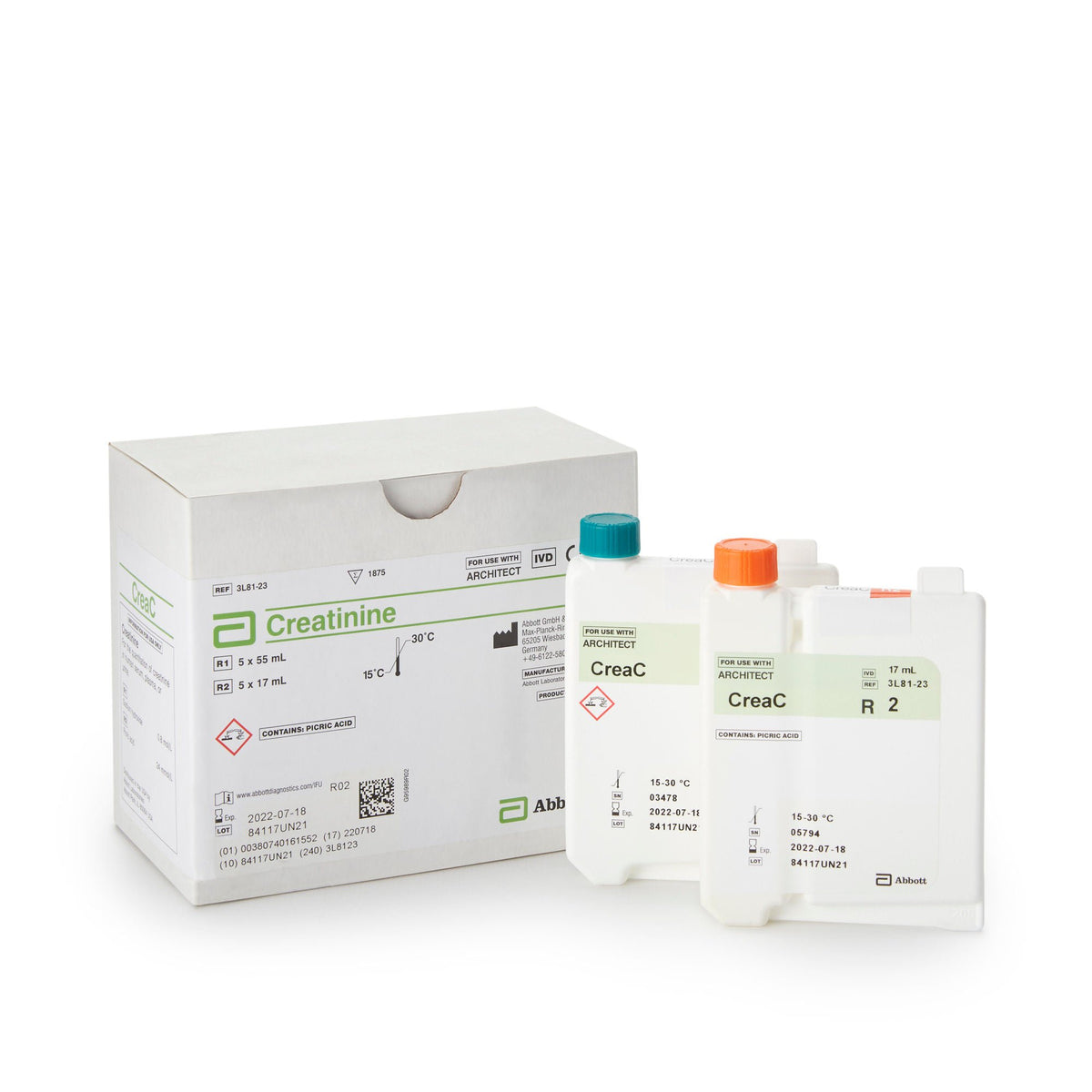 Architect™ Reagent for use with Architect c16000 Analyzer, Creatinine test, 1/BX