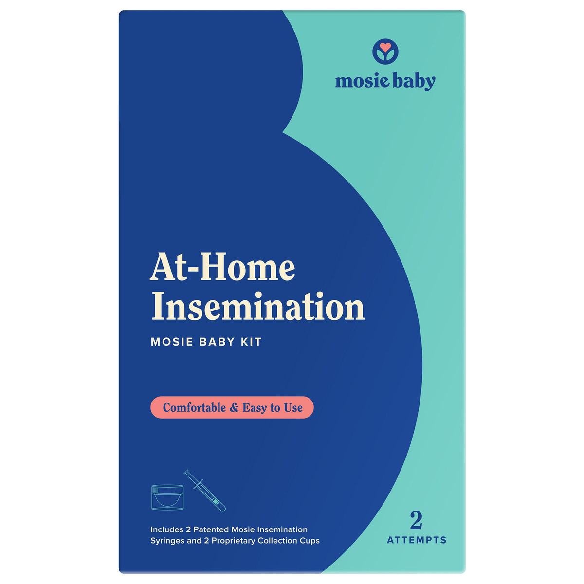 Mosie Baby At-Home Insemination Mosie Baby Kit, 24/Cs
