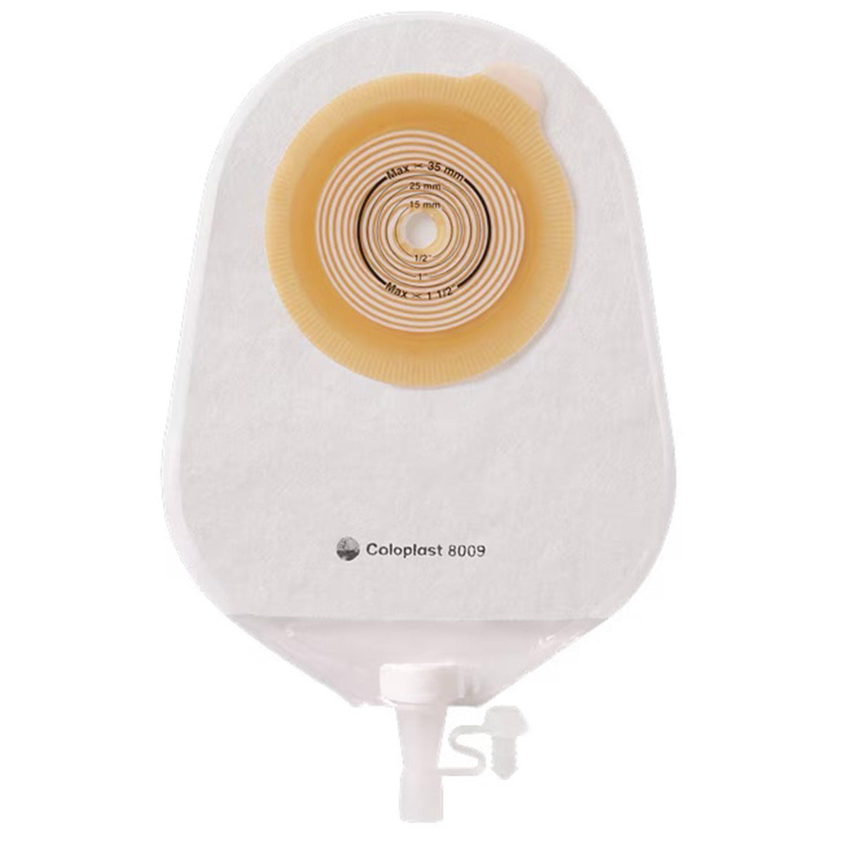 Assura® Pediatric 1-Piece Transparent Urostomy Pouch, 10 – 35 mm Stoma, 10/BX