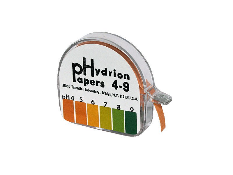 Hydrion™ Ph Paper In Dispenser, 4.0 To 9.0, 1/Ea