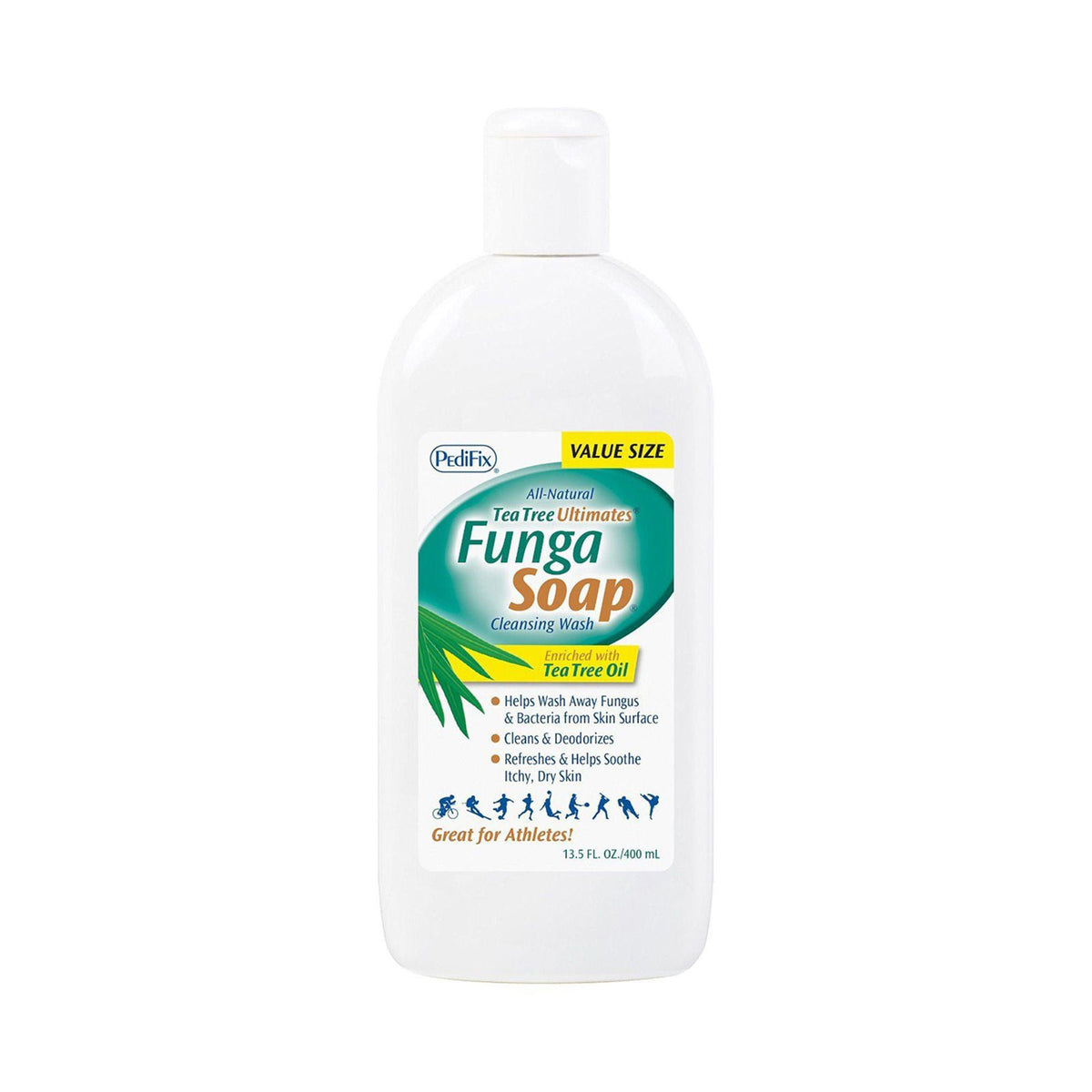 Tea Tree Ultimates® Fungasoap® – Tea Tree-Infused Cleansing Wash, 13.5 Ounces, 1/Ea