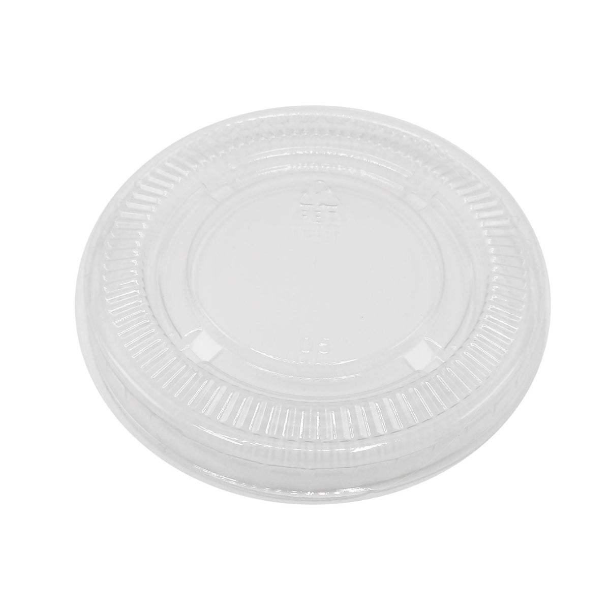 Lids, Cup Portion Plas Clr 3-5.5Oz (100/Pk 25Pk/Cs), 25/Cs
