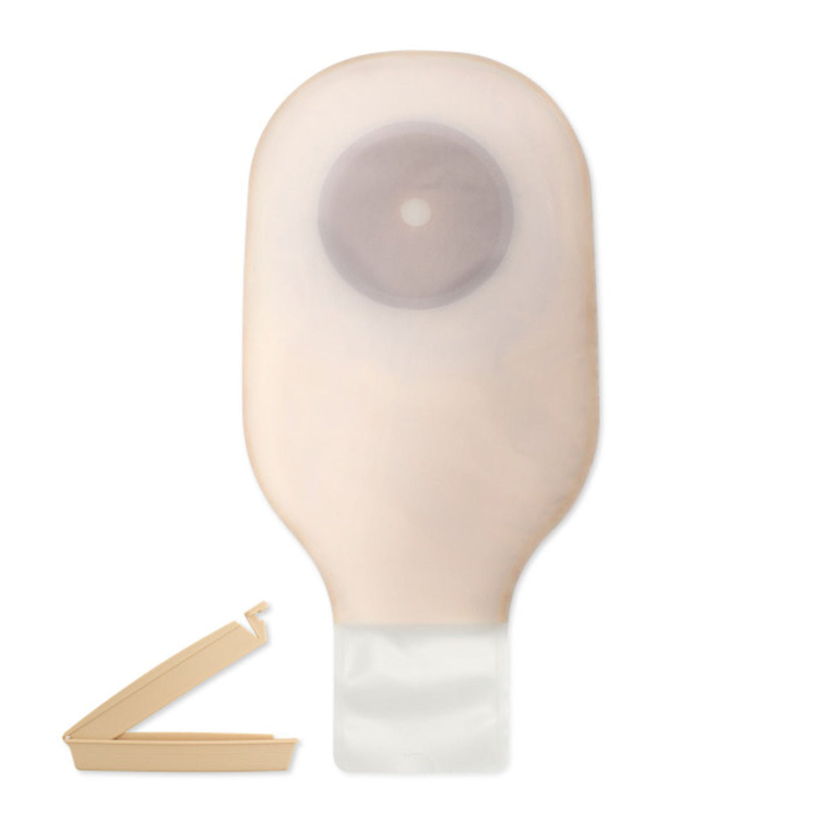 Premier™ One-Piece Transparent Ostomy Pouch, Cut to Fit up to 51 mm, 5/BX