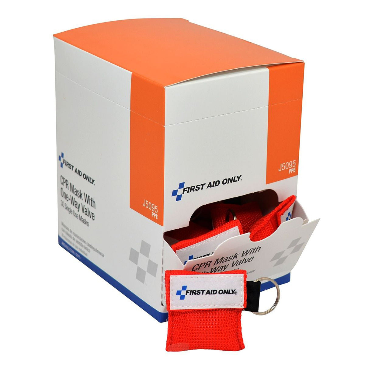 Face Shield, Cpr In Keychain Pouch (30/Bx 10Bx/Cs), 10/Cs
