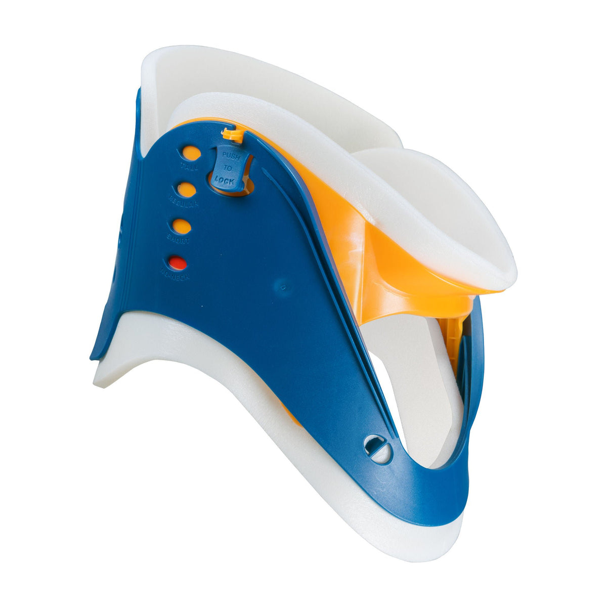 McKesson Rigid Cervical Collar, One-Piece / Trachea Opening, One Size Fits Most, 50/CS