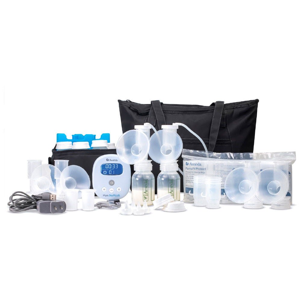 Ameda® Mya™ Joy Plus Rechargeable, Quiet And Portable Double Breast Pump, 1/Ea