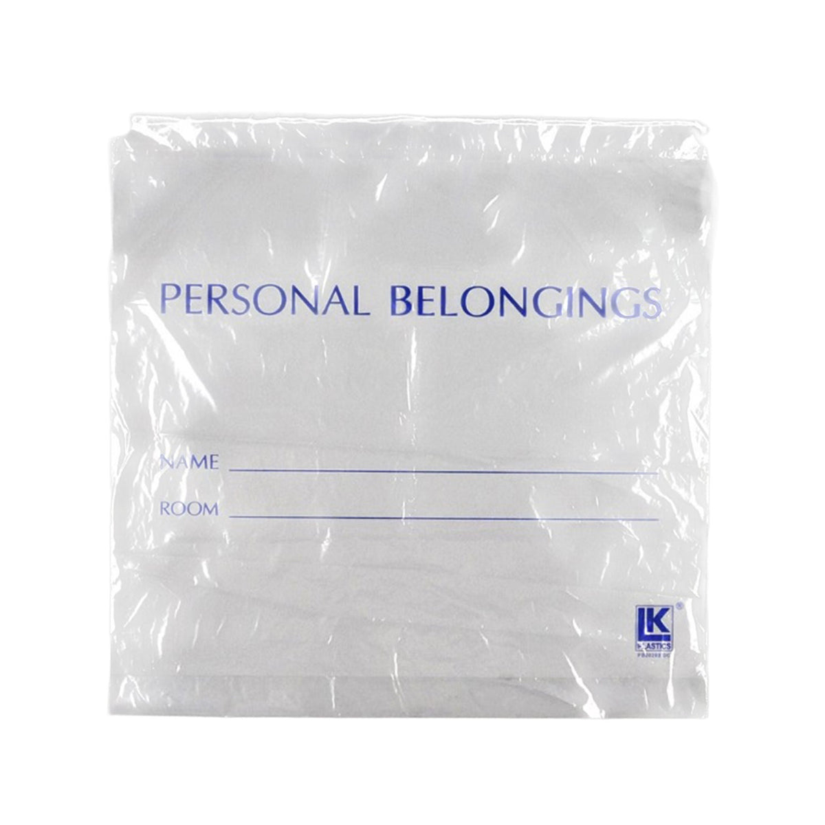 BAG, PERSONAL BELONGING 20X20"(50/PK 5PK/CS), 50/PK