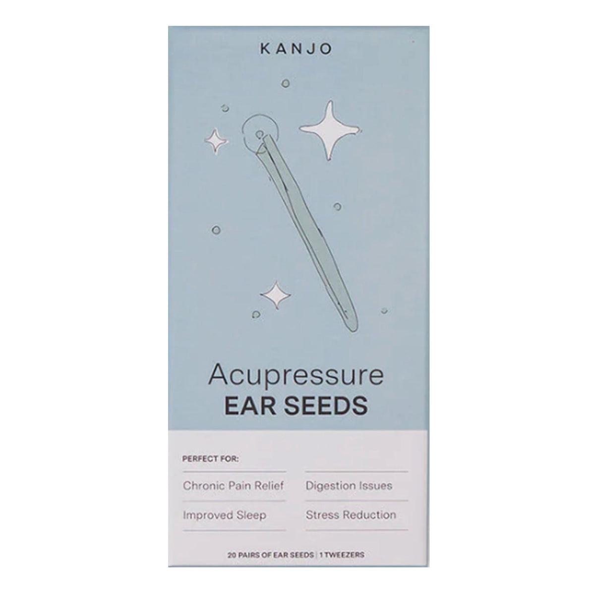 Kanjo Acupressure Ear Seeds, 1/EA