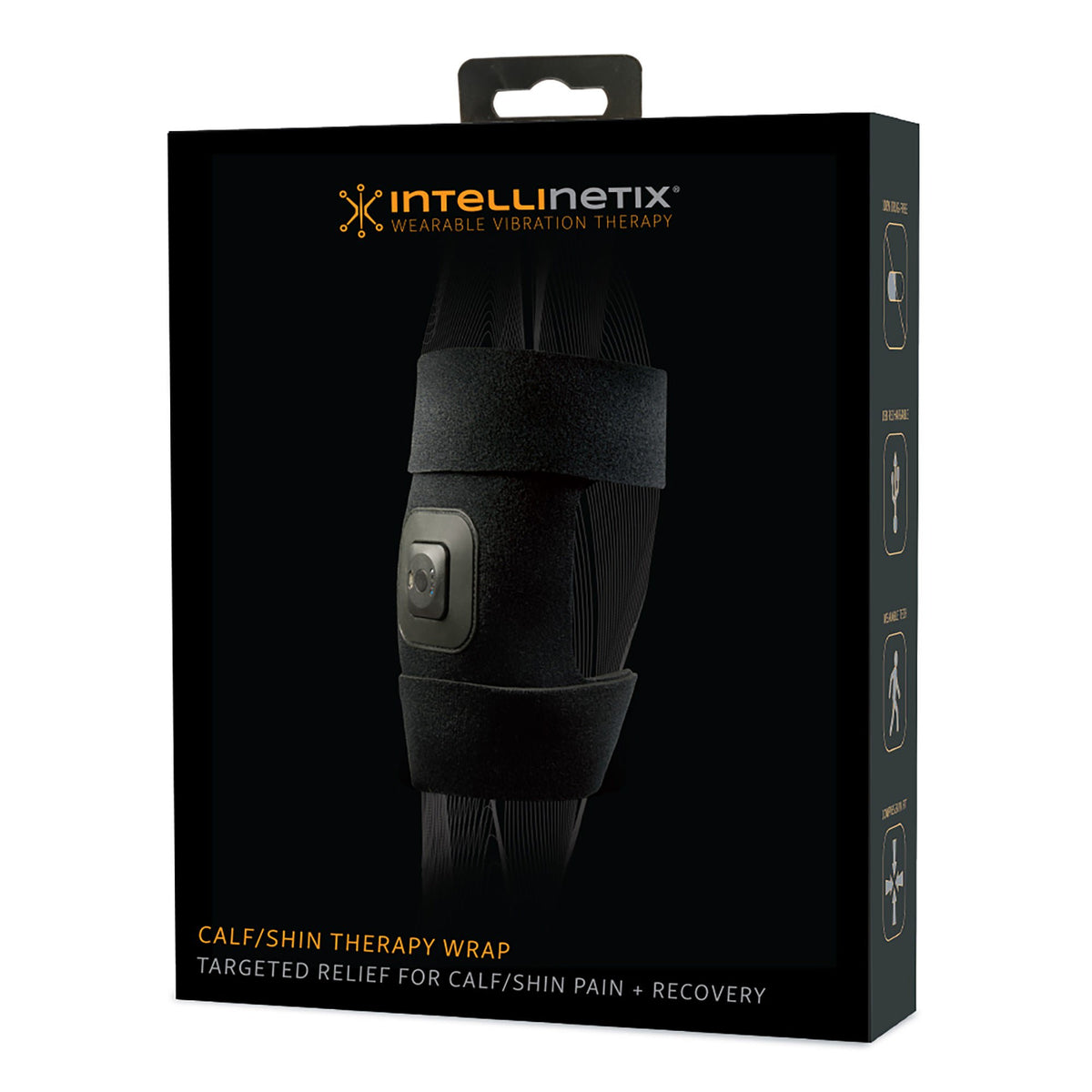 Intellinetix® Calf / Shin Vibration Therapy Wrap, 1/Ea