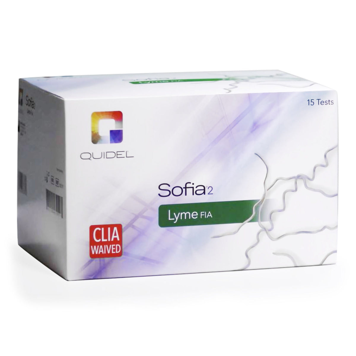 Sofia® 2 Lyme Fluorescent Immunoassay for use with Sofia or Sofia 2 Analyzer, 15/KT