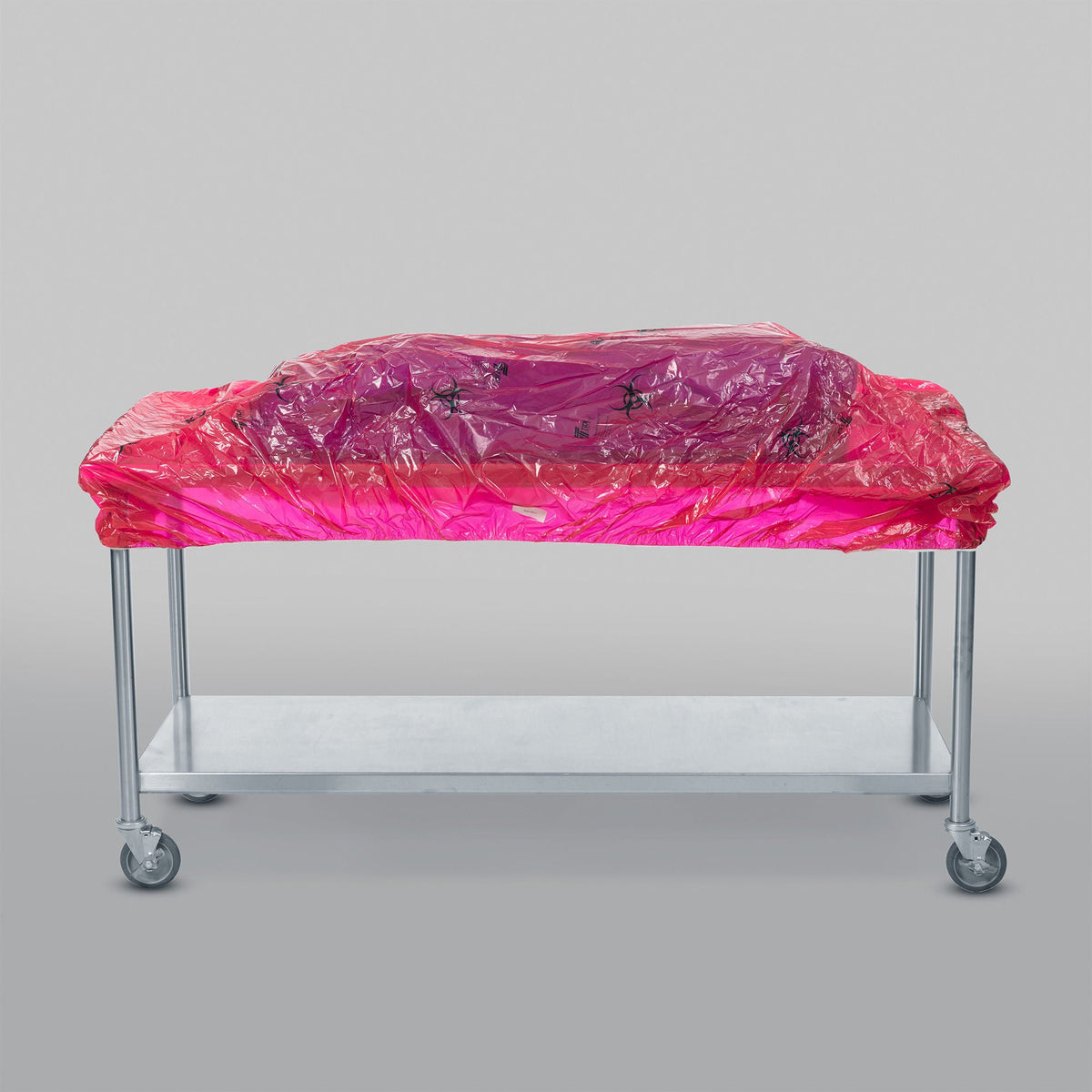 Cover, Table Bck Long Biohazard 52"X27"X40" (30/Cs), 30/Cs