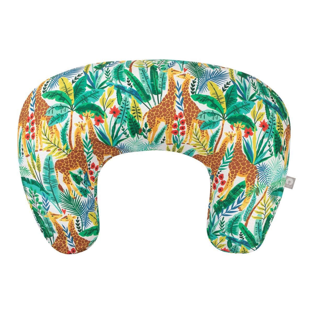 PILLOW, BOPPY HEALTHCARE COLORFUL JUNGLE GIRAFFES (2/CS), 2/CS