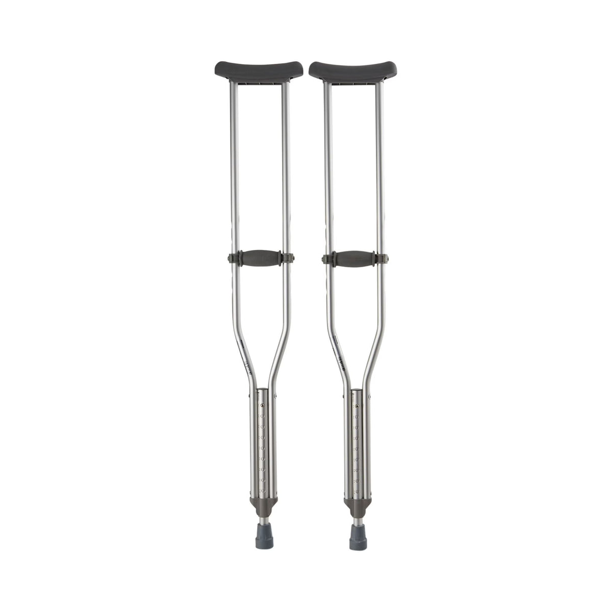 McKesson Underarm Crutches for Adults 5'2" – 5'10", 8/CS