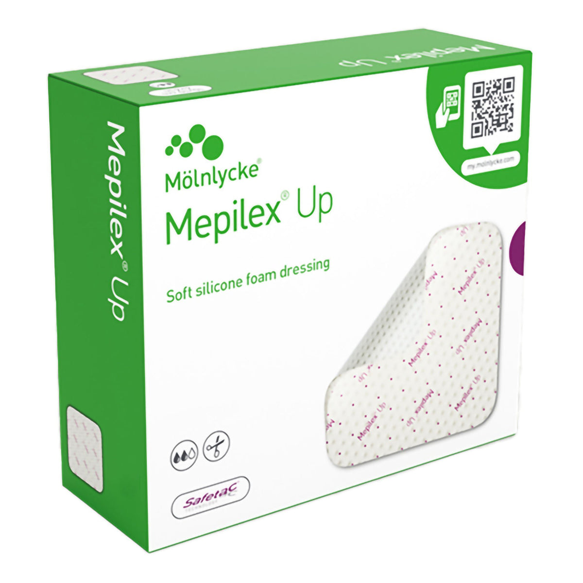 Dressing, Wound Foam Mepilex Up 8"X8" (10/Bx 3Bx/Cs), 30/Cs