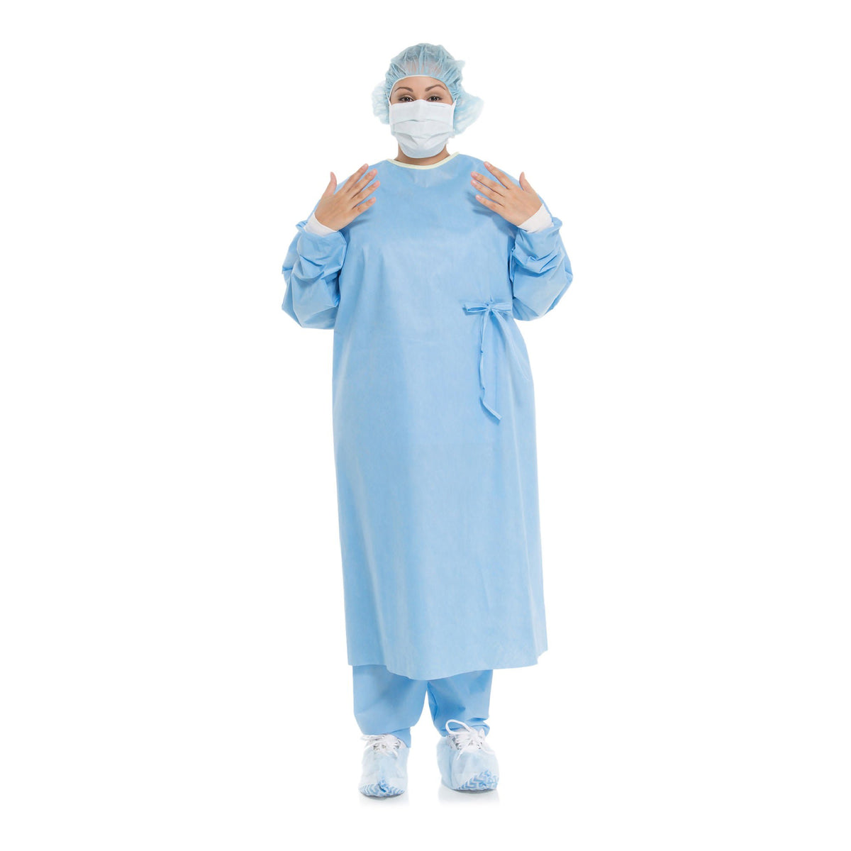 Evolution 4 Nonreinforced Surgical Gown With Towel, 4 X-Large, 34/Cs