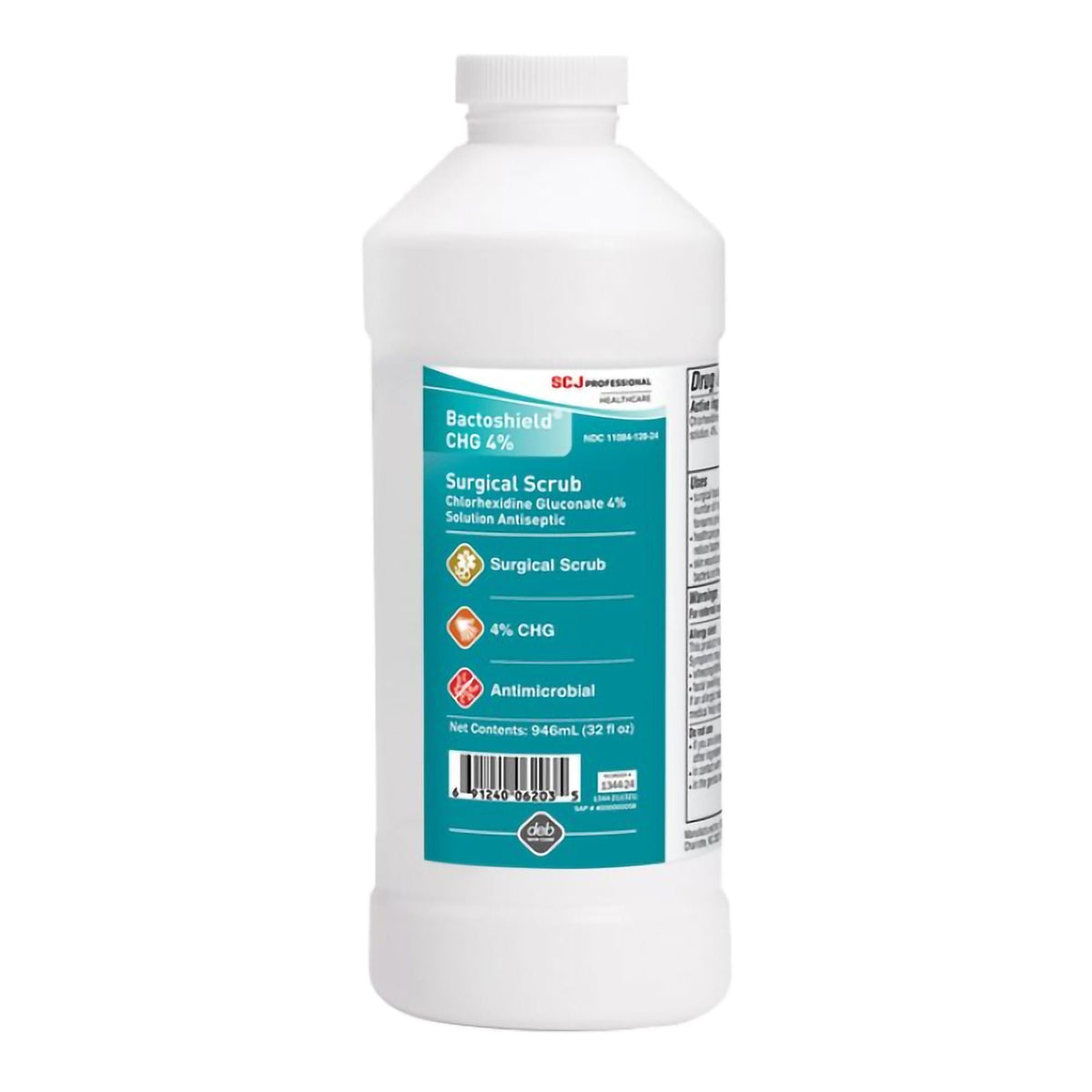 Cleanser, Bacto-Shield 4% Chg32 Oz (12/Cs) Strcrp, 12/Cs