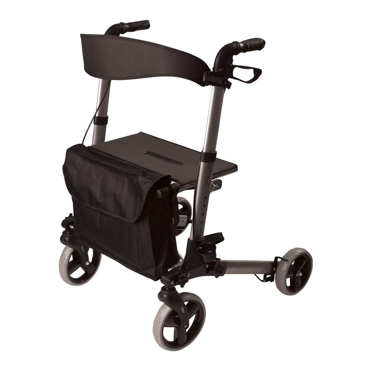 HealthSmart® Gateway Four-Wheel Rollator, 31 to 36 Inch Handle Height, 1/EA