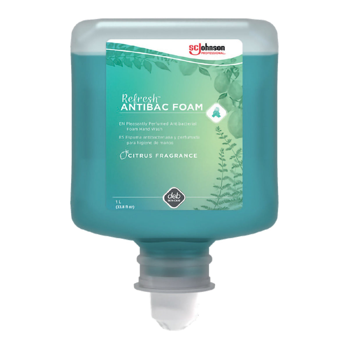 Refresh™ AntiBac Foam Antibacterial Soap, Refill for Cleanse AntiBac Dispenser, 6/CS