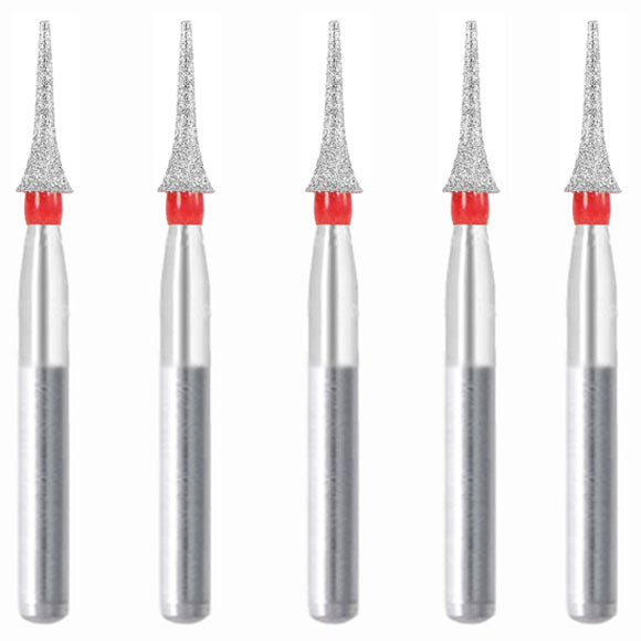 465.16F1, Interdental Bur, 1.6 mm Dia, Fine Grit Diamond Bur, 5 per pack