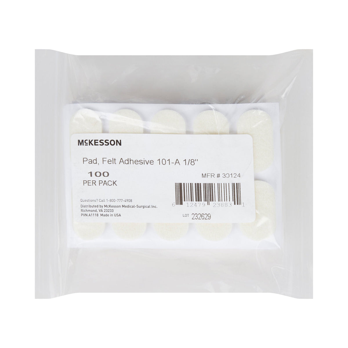 Mckesson Pedi-Pad Protective Pad, 2000/Cs