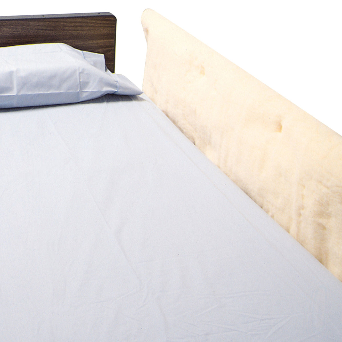 Skil-Care™ Synthetic Sheepskin Bed Rail Pads, 1/Pr