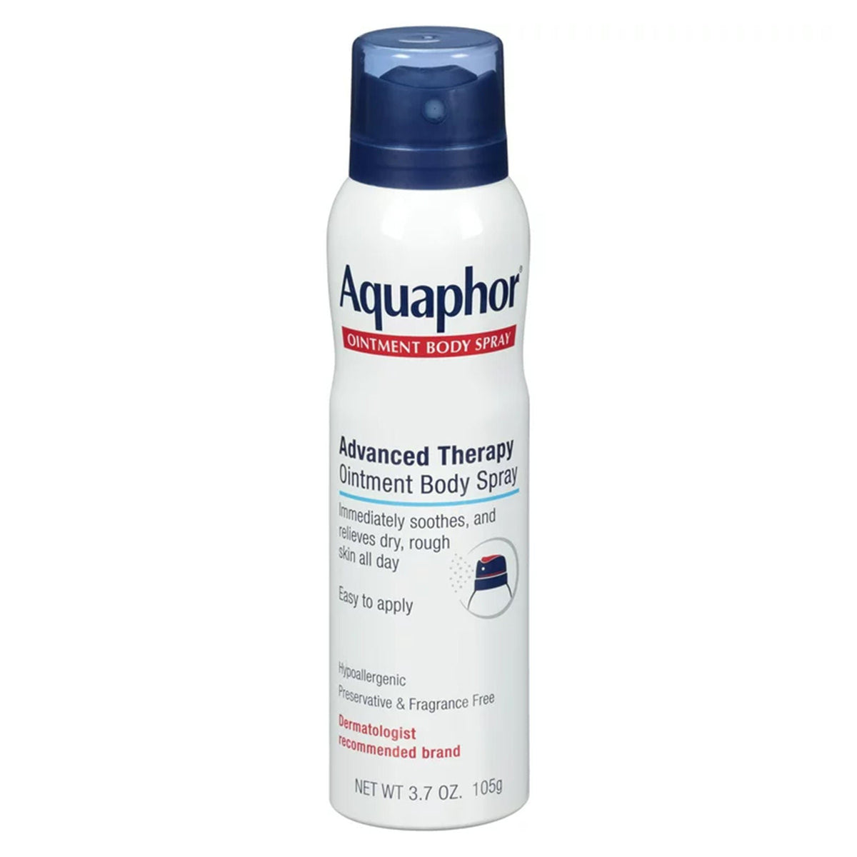 Aquaphor Advanced Therapy Ointment Body Spray, 3.7-Ounce Aerosol Can, 1/Ea