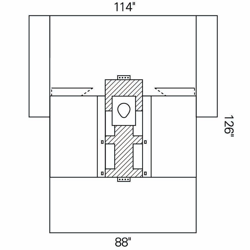 Sheet, Hip W/Pckt (6/Cs)Kimclk, 6/Cs