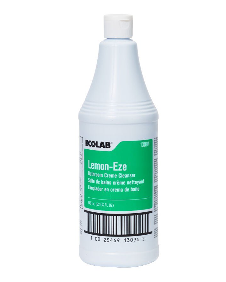 Ecolab® Lemon-Eze® Surface Cleaner, Lemon Scent, 32 Oz., 12/Cs