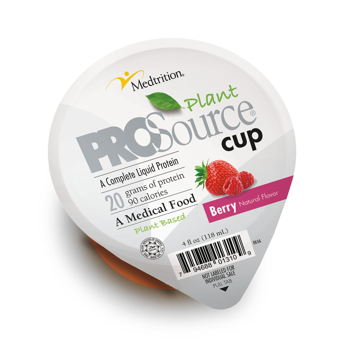 CUP, PLANT PROSOURCE PROTEIN LIQ BERRY 20G 4OZ (36/CS), 36/CS