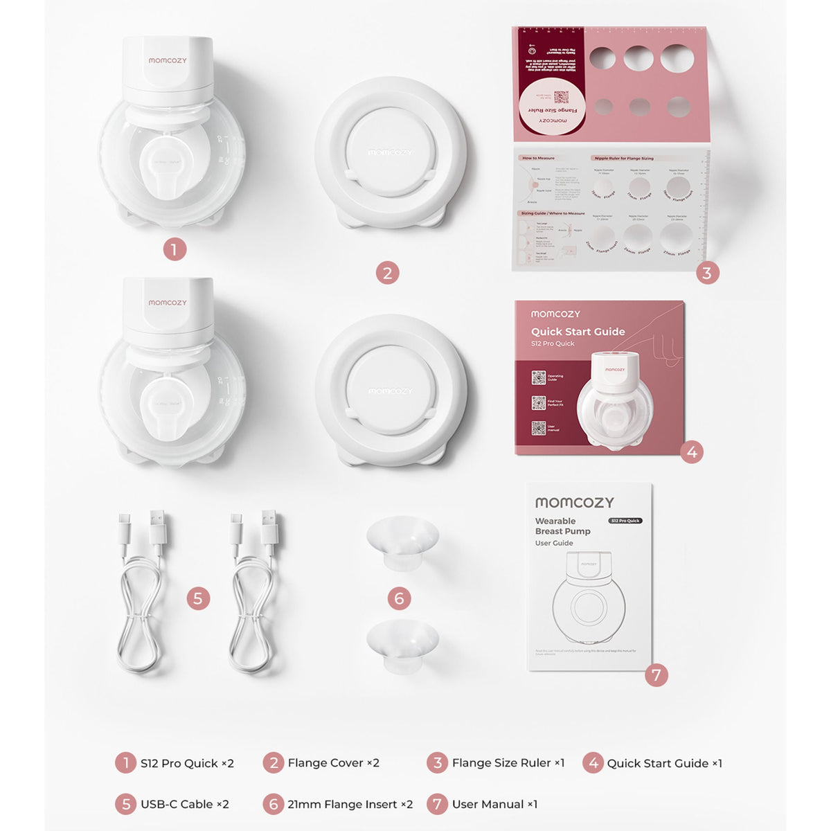 Pump, Breast Wearable S12 Proquick, 1/Ea