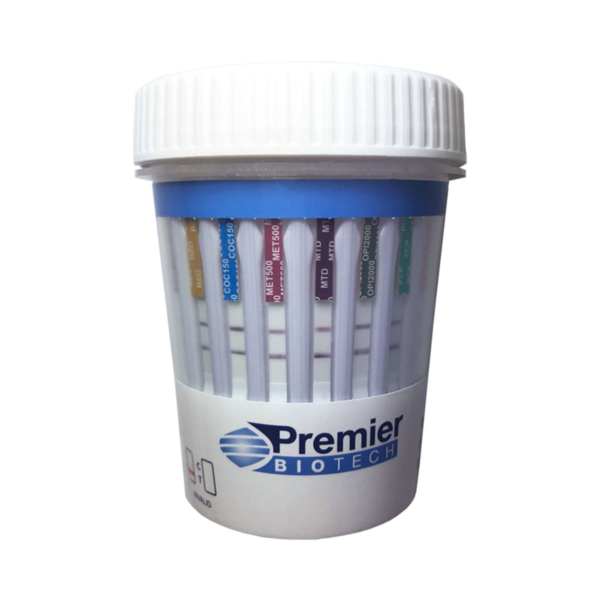 Premier Bio-Cup 13-Drug Panel Drugs Of Abuse Test, 25/Cs
