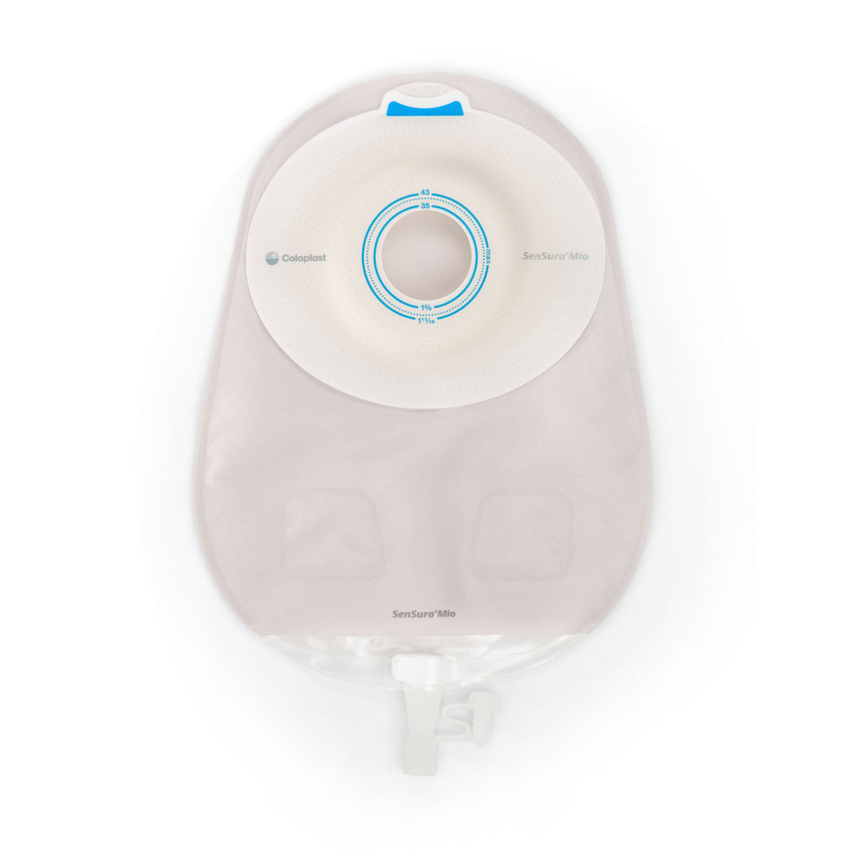 Sensura® Mio Convex Light 1-Piece Opaque Urostomy Pouch, 31Mm Stoma, 10/Bx