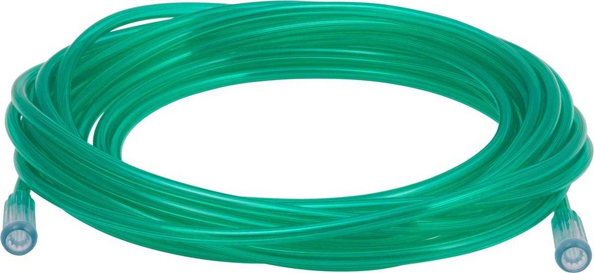 Oxygen Tubing 25Ft Green Kinkresistant 25/Ca #Tub-Ros25G, 25/Cs