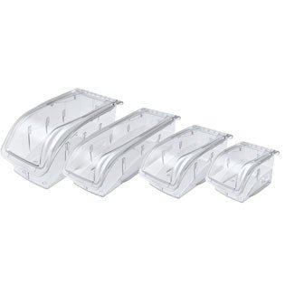 Bin, Storage Insight Clr 5 3/8"X4 1/8"X3" (16/Ct) Akrmil, 16/Ct