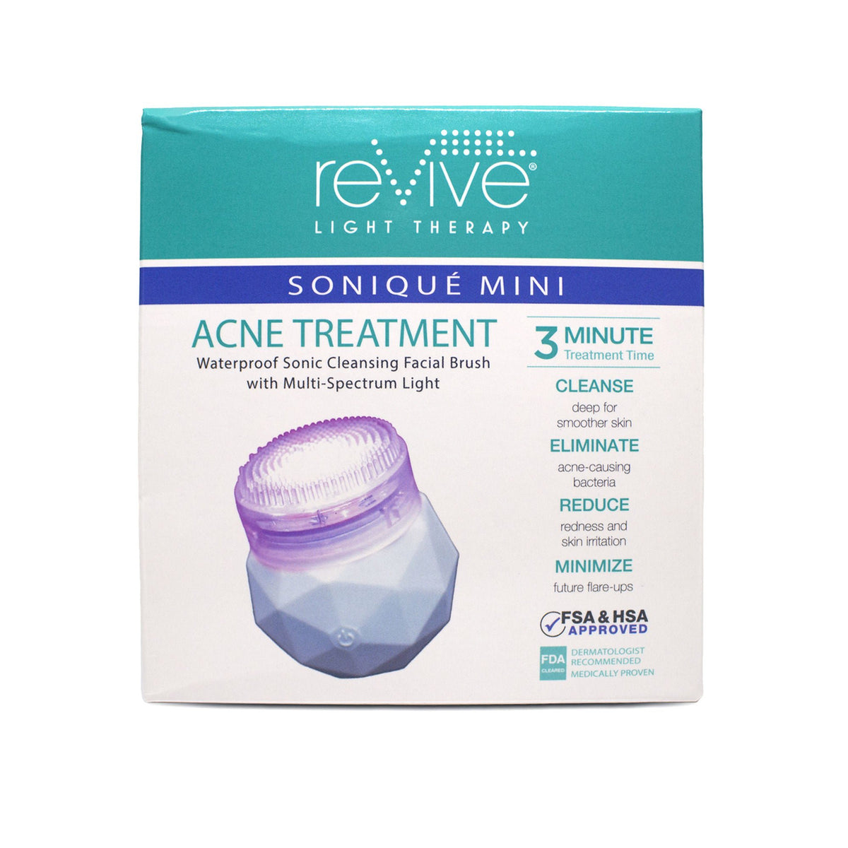 reVive® Light Therapy® Soniqué Mini Acne Brush, 24/CS