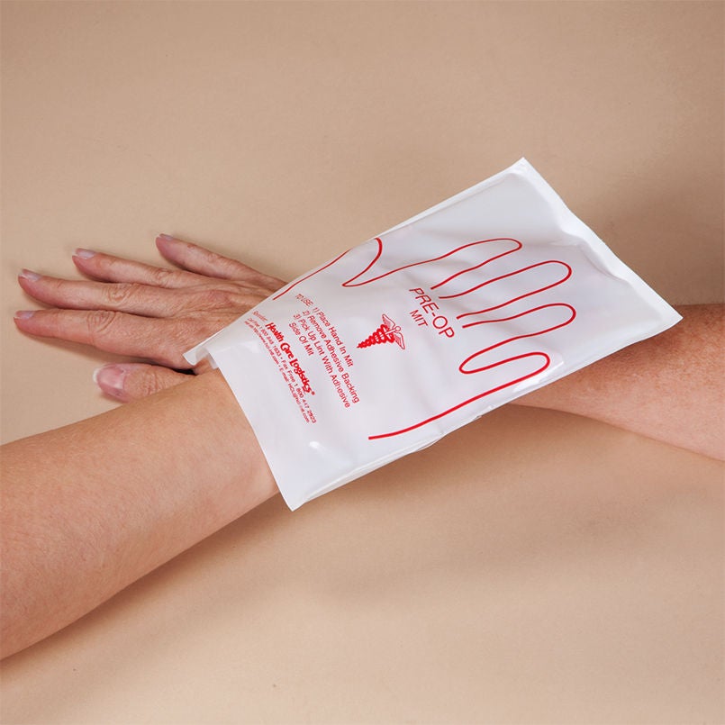 Health Care Logistics Pre-Op Mitt, 100/PK