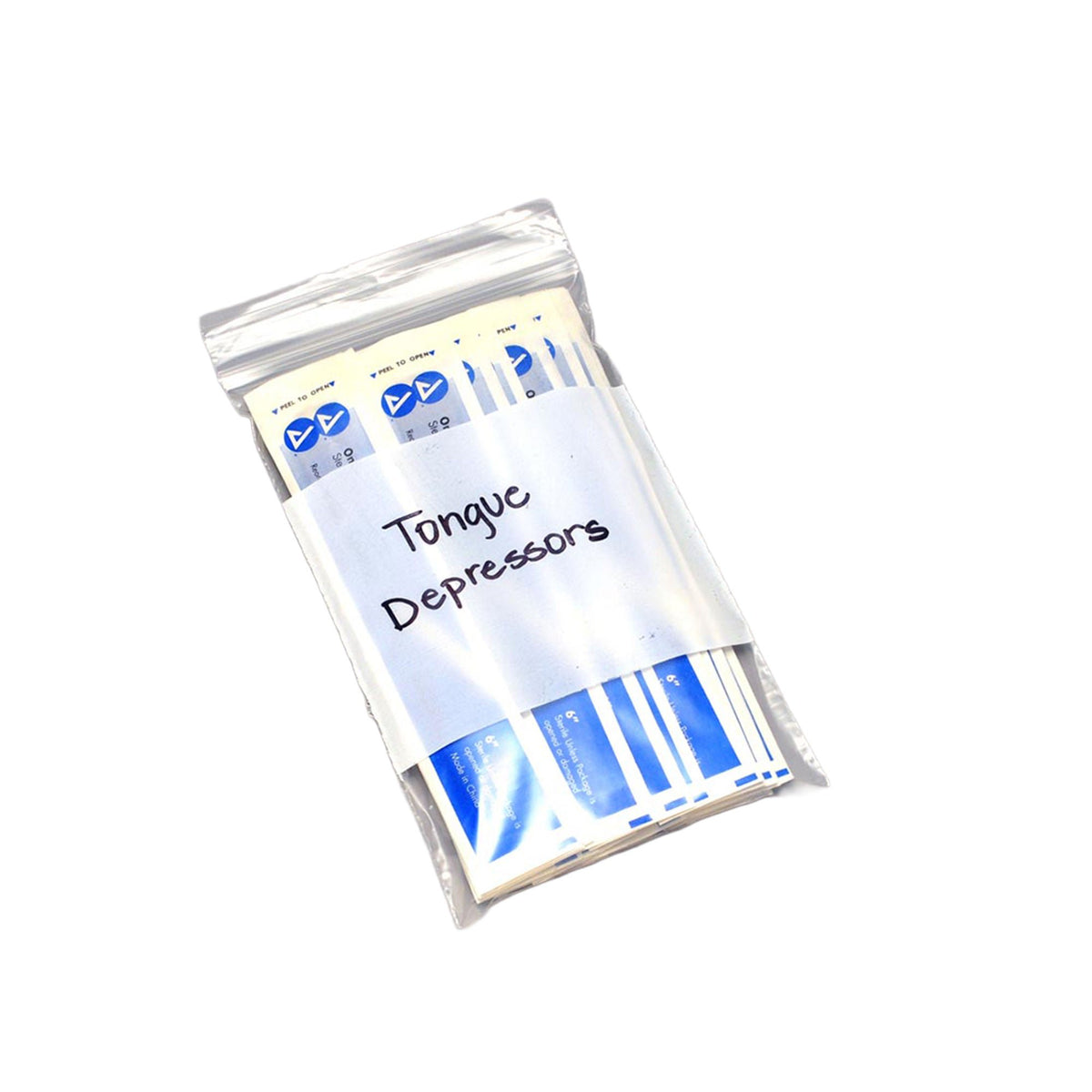 ZIP LOCK BAGS 4X6 2ML WHT100/BX 10BX/CS WRITE ON, 1000/CS