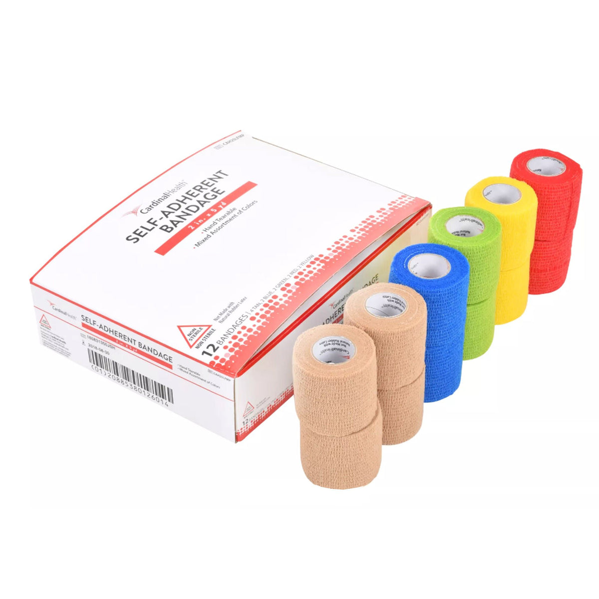Bandage, Comprsn Self Adherentchsv N/S 2"X5' (12/Bx 6Bx/Cs, 12/Bx