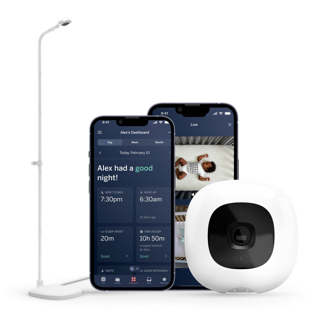 Nanit Pro Camera with Floor Stand, 1/EA