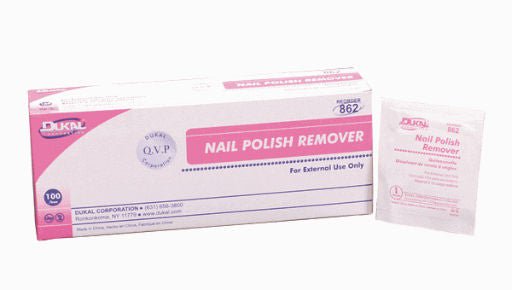 Dukal™ Nail Polish Remover Pads, 1000/Cs