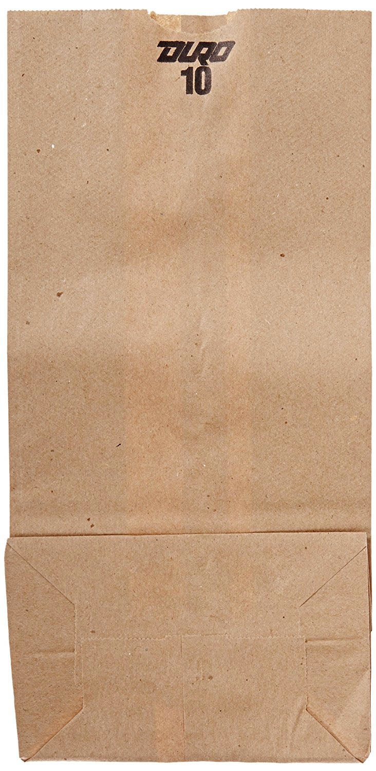 Bag, Grocery 10# Brn (500/Cs), 500/Cs