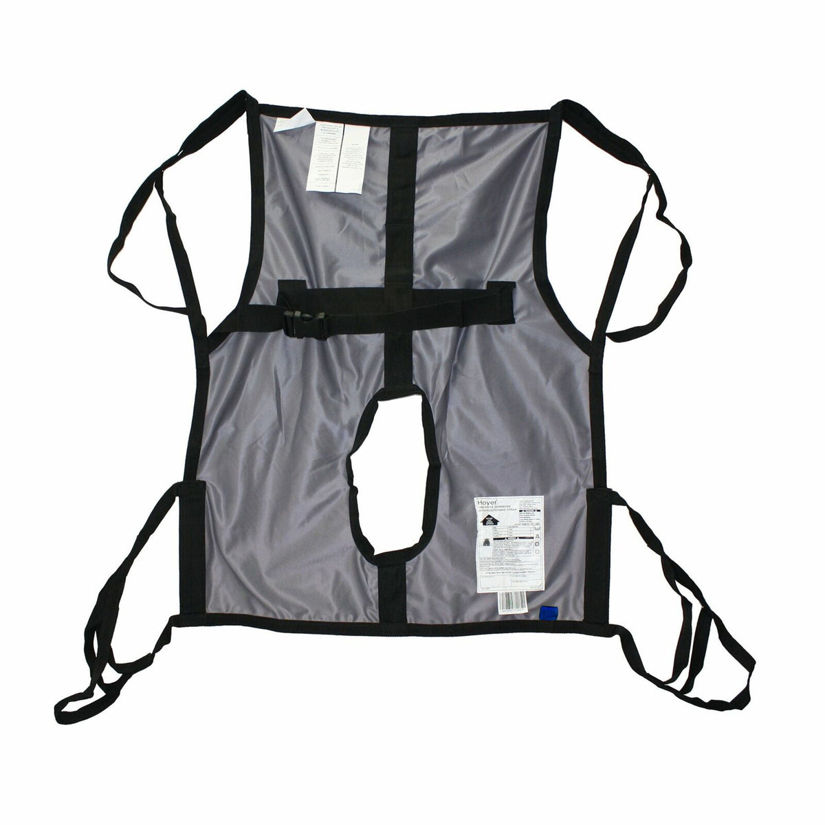 Hoyer® One Piece Commode Sling Without Head Support, Extra Large, 4 Point Cradle, 1/Ea