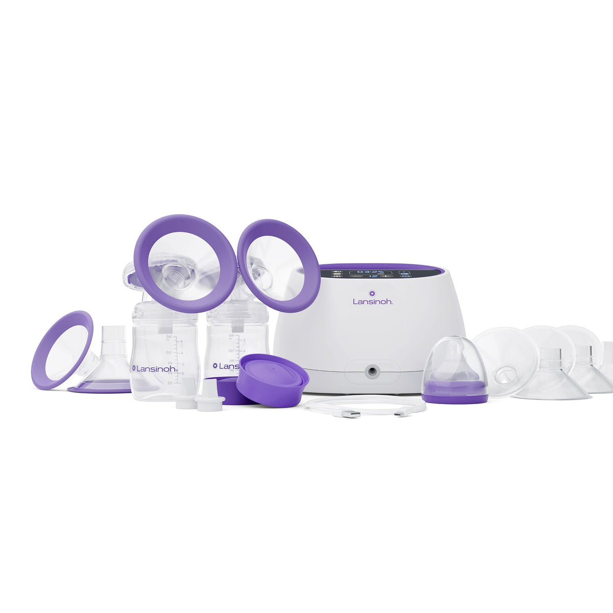 Pump, Breast Double Lansinoh Nat Wave (3/Cs), 1/Ea