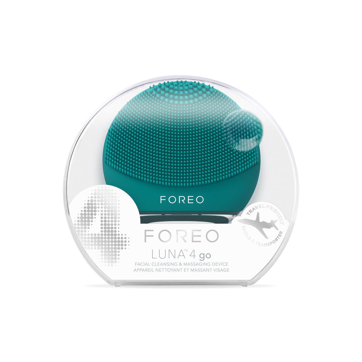 Luna™ 4 Go Portable Facial Cleansing Device, Evergreen, 1/Ea