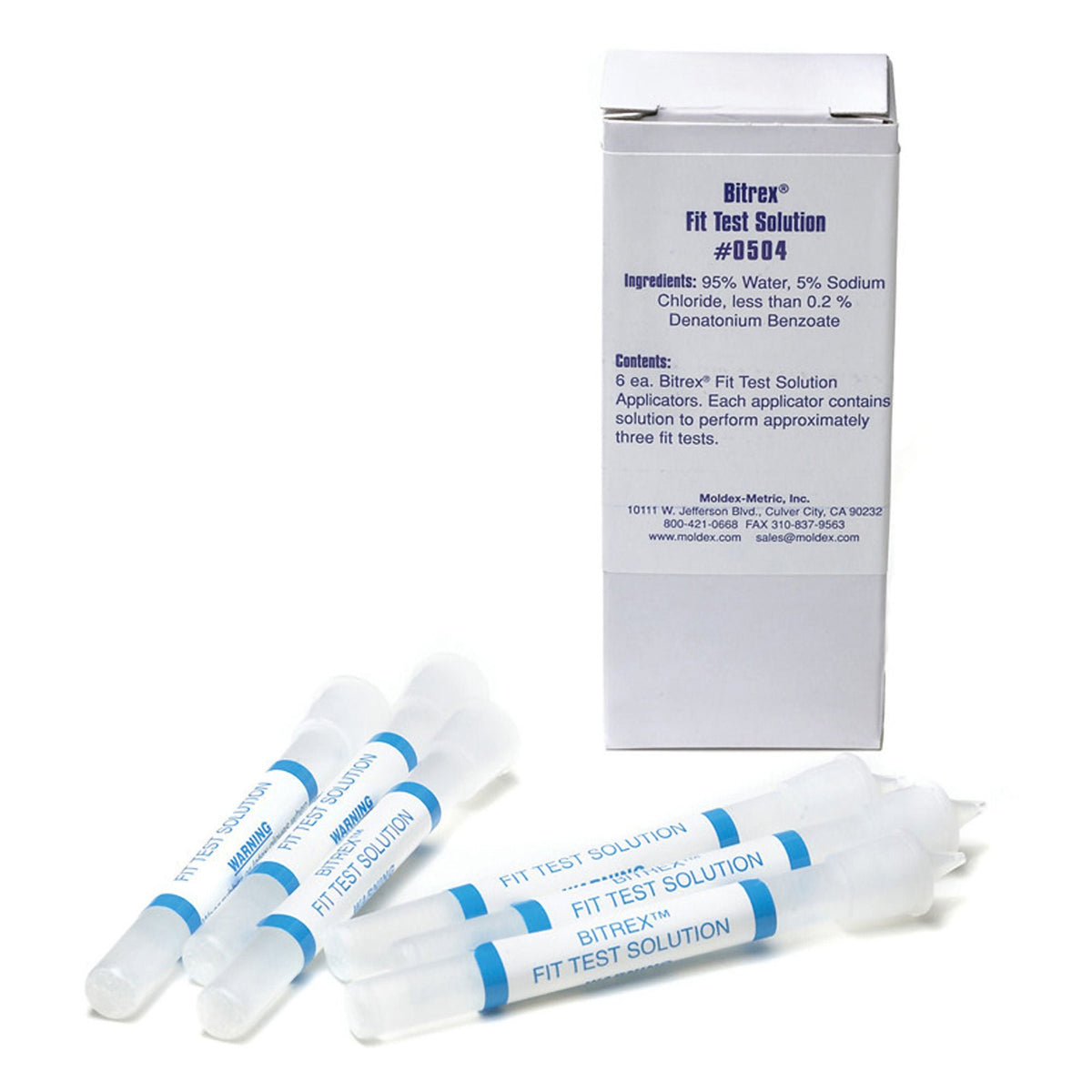 Bitrex® Fit Test Solution, 6/Bx