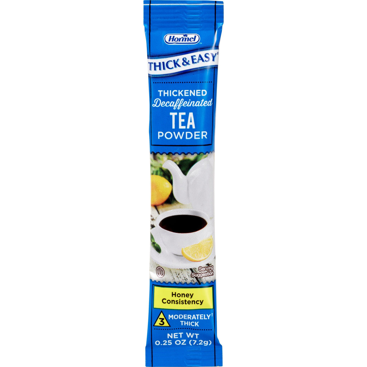 Thick & Easy® Decaffeinated Tea Honey Consistency Thickened Beverage, 72/CS